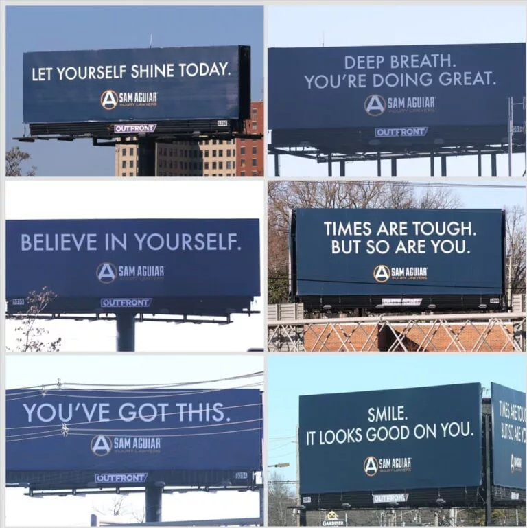 Billboards Sam Aguiar Injury Lawyers