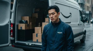 March 28, 2026 | Amazon DSP Contractor Model: How It Affects Crash Claims Amazon delivery van with packages.