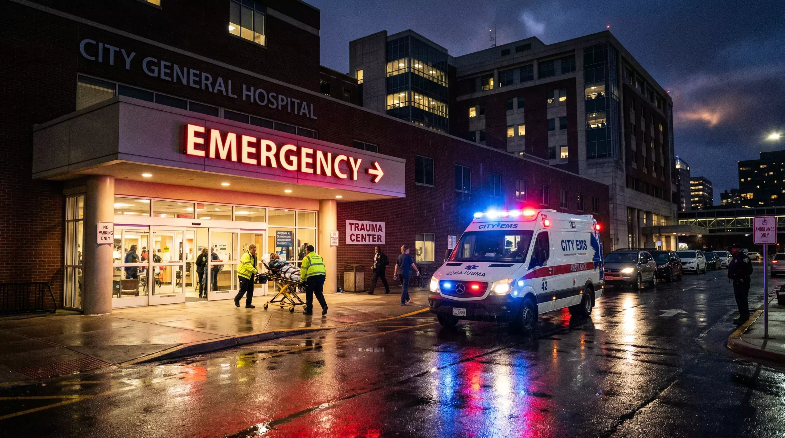 Car accident scene — long-term concussion effects kentucky