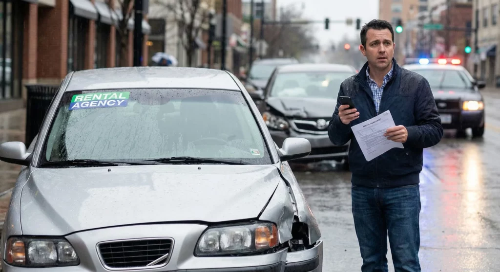 Rental car accident sam aguiar injury lawyers