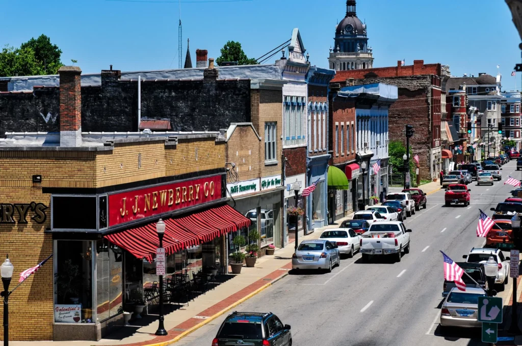 March 27, 2026 | Paris KY Personal Injury Attorney Charming downtown street with shops