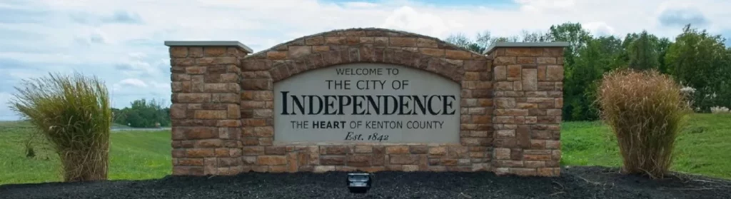 Independence Kentucky city sign