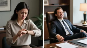 March 28, 2026 | How To Gamble With and Lose A Personal Injury Case Two professionals in an office setting.