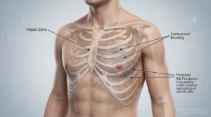 Rib Fracture after Kentucky car accident