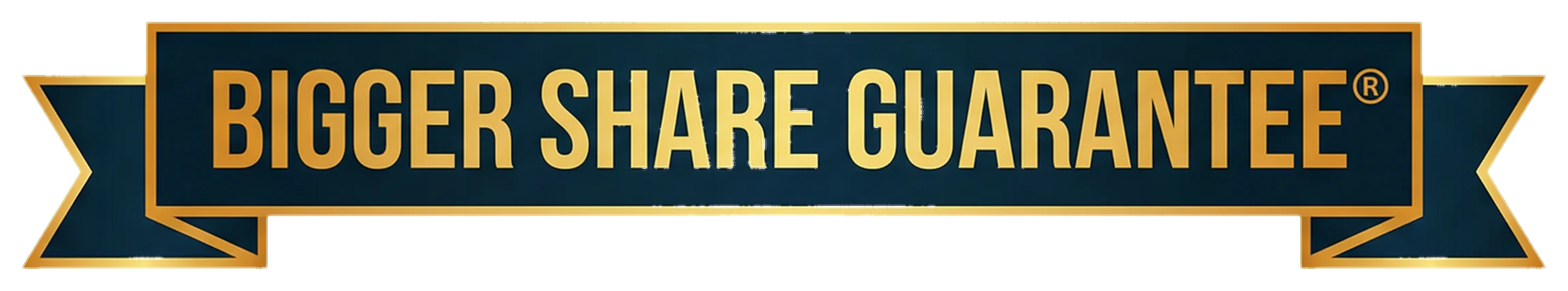 Bigger share guarantee ribbon mark from sam aguiar injury lawyers