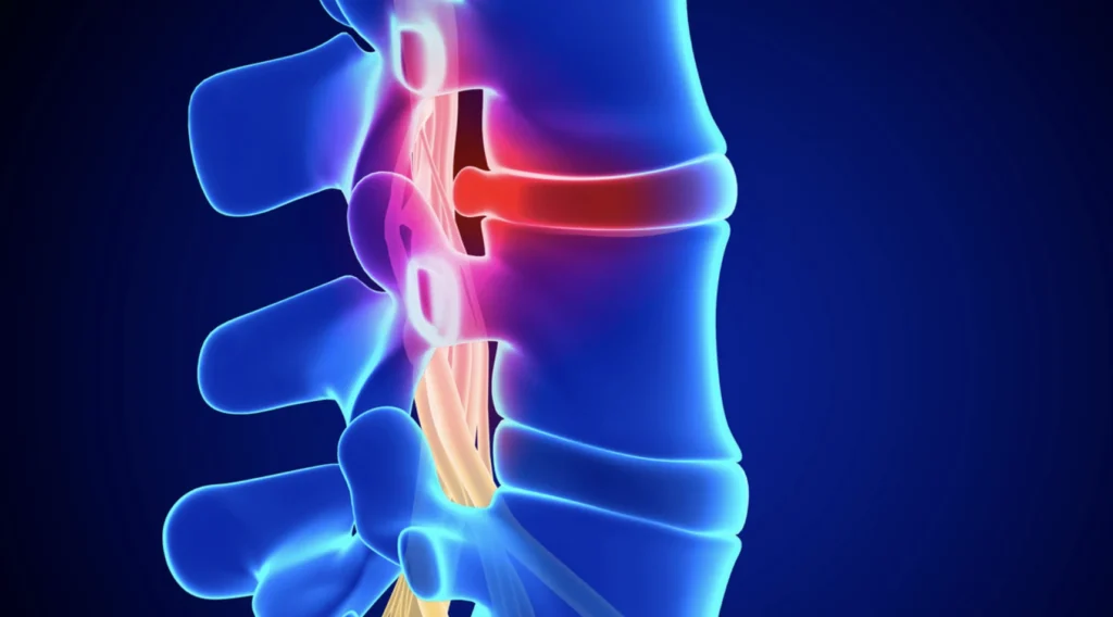 Car accident herniated discs
