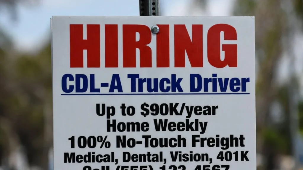 Truck driver shortage causes and safety risks