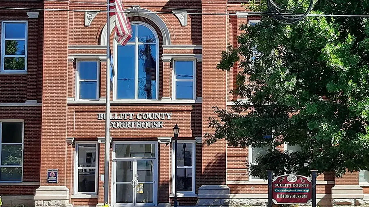 Bullitt County Courthouse in Shepherdsville, Kentucky